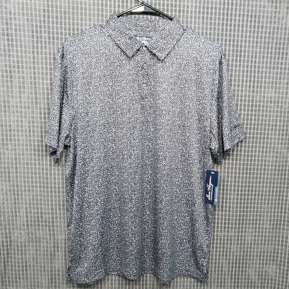 Ben Hogan Performance Polo Mens Stretch Moisture Wicking M Tradewinds Grey